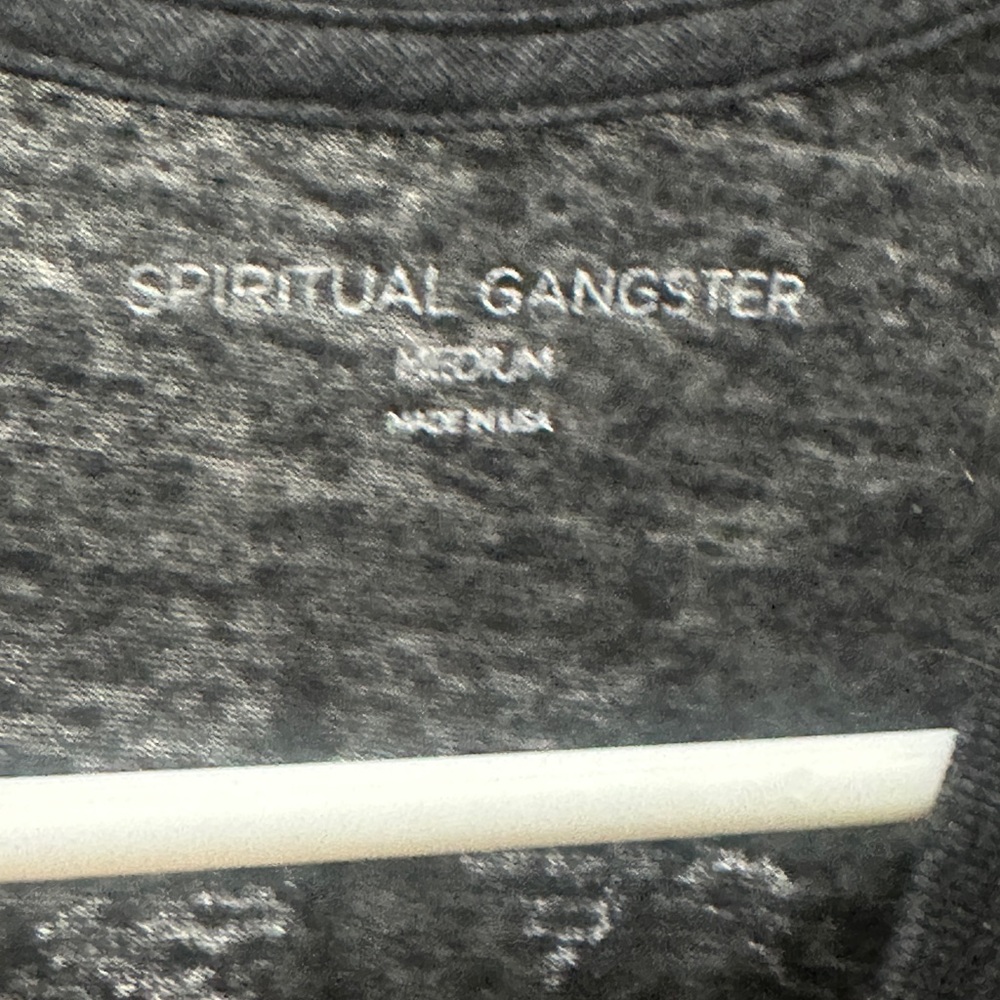 Spiritual Gangster we are all one activewear Top - Picture 4 of 4